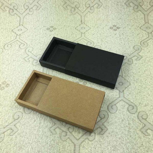 

10шт kraft paper выдвижные тип craft gift box мыло ручной работы упаковка коробки для свадьбы candy bbylpc hotclipper