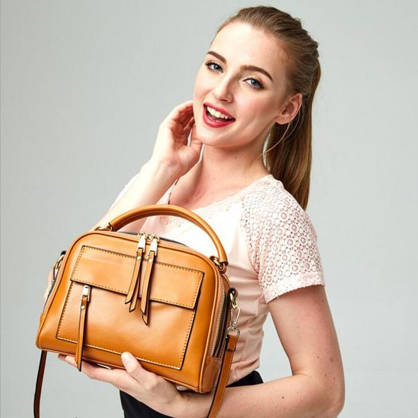 

maelove real cow leather ladies handbags women genuine leather bags totes messenger bags hign quality designer bag