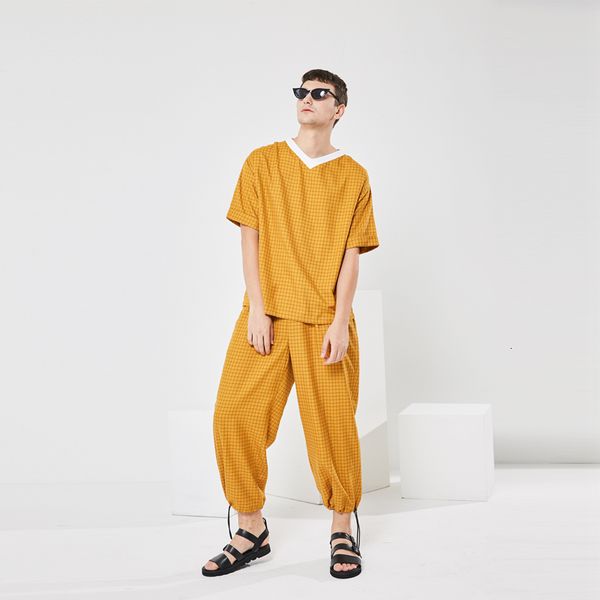 

2021 New Original Summer Design Thin T-shirt Pants in Suits. M-5xl!! ED9B, Black