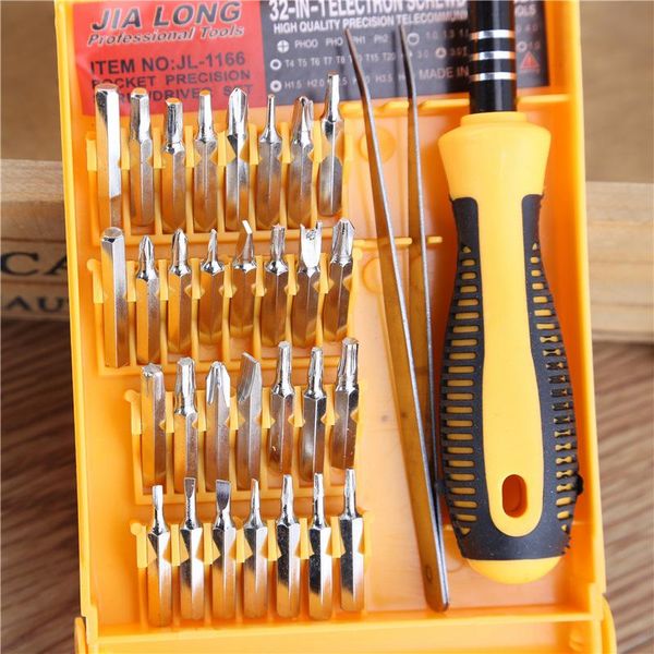 

1 точность в 32pcs set phone винт new driver магнитная отвертка y тип плам площади pozidriv cross шлицевая torx hex y тип bbyuuq