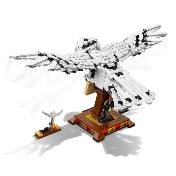 

build compatible hedwiglys 75979 version movies 686pcs wings building blocks magical personality kids christmas gift