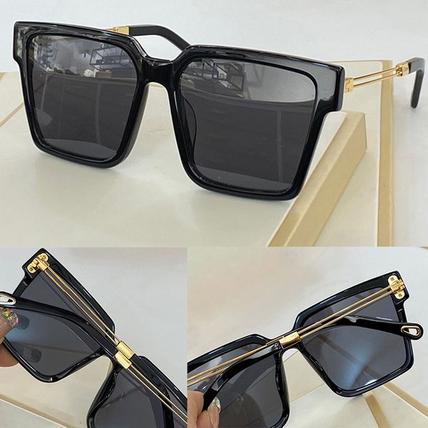 

292s new fashion sunglasses with uv protection for women vintage square plank frame popular come with case classic sunglasses, White;black