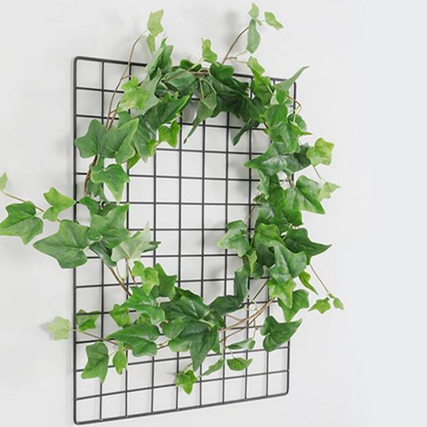 

1.9m ceiling plant vine decoration family garden christmas wedding green wall sweet potato leaf jellyfish leaves1