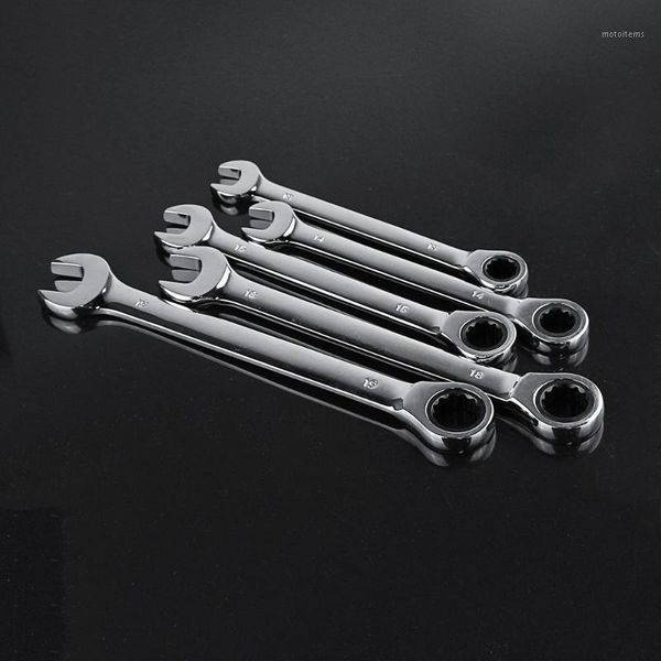 

ratchet metric wrenches hand tools wrench crv steel gear hand tool a key set1