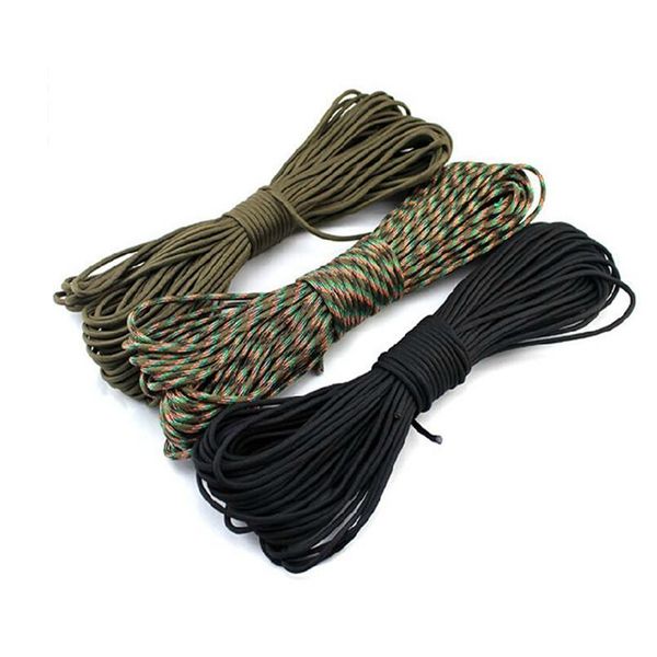 

30m m one stand cores paracord for survival parachute cord lanyard camping climbing camping rope hiking clo qylkpm