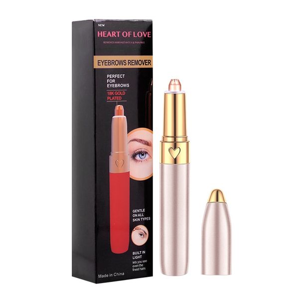 

electric eyebrow hair remover painless eyebrow trimmer razor removal tool for face lips nose facial hair removal portable safe & effective w