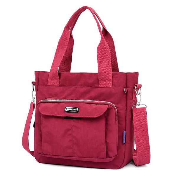 

big ladies hand bags 2020 nylon casual women shoulder bag solid waterproof bolsos mujer lightweight crossbody bolsas feminina