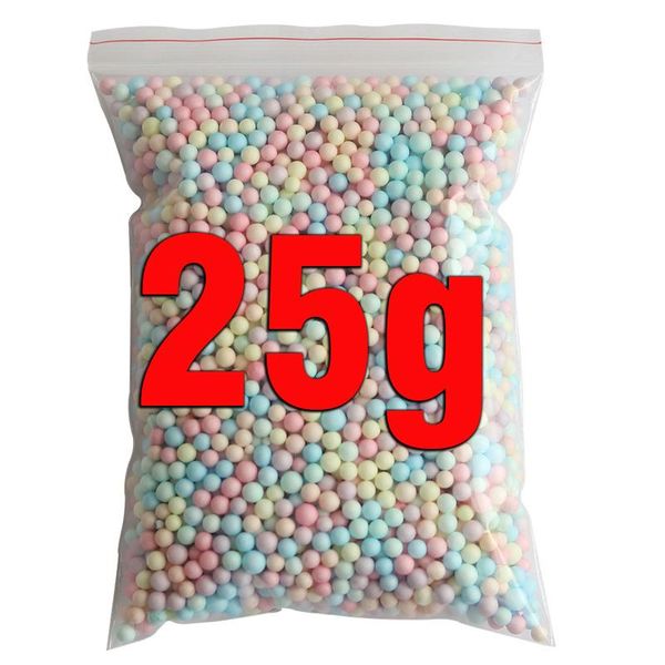

25g мешок красочный пены болл подарочная коробка filler конфеты коробка подарка упаковка поставки birthday party украшения wedding flower bo