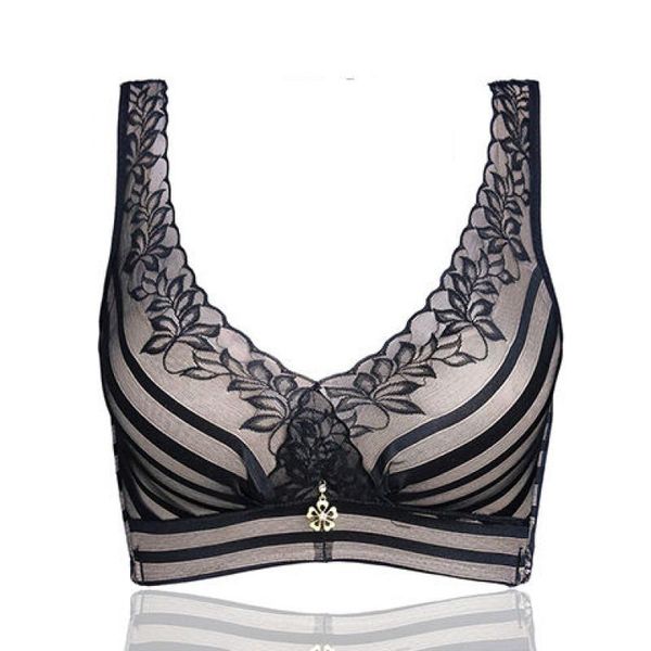 

bras plus size bra bralette crop underwear push up strapless lace female lingerie brassiere, Red;black