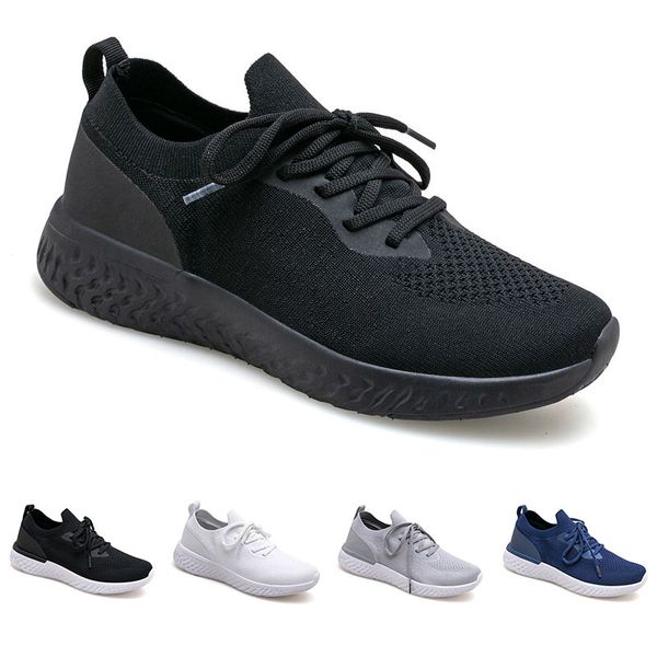 2022 Nicht-Marken-Laufschuhe für Männer und Frauen, dreifach schwarz, weiß, grau, blau, modisch, leicht, Paar-Schuh, Herren-Trainer, Sport-Turnschuhe