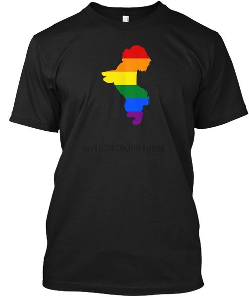 

men t shirt gay pride mom dog shih tzu rainbow flag women t-shirt sport hooded sweatshirt hoodie