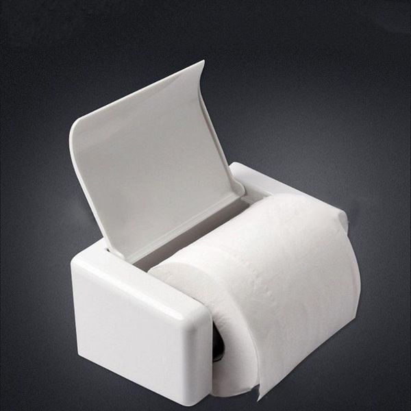 

useful abs square bathroom toilet paper holder tissue holder box g529
