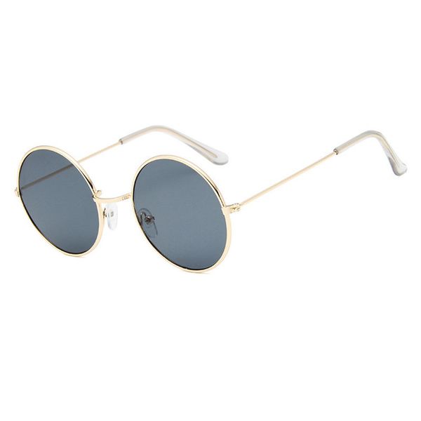 

eyewear 17 colors round men sunglasses women metal frame retro sun glasses female hip hop eyeglasses shades oculos de sol male