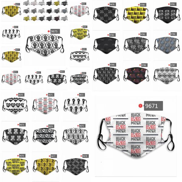 

designer women ree new and shipping cotton men masks american balck lives matter pm2.5 mas jssd mvz3