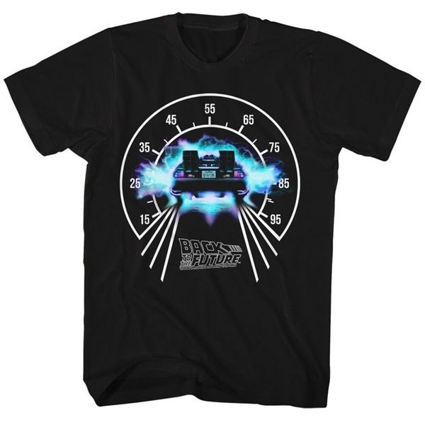 

back to the future movie speedometer licensed t shirt round neck tee shirt sport hooded sweatshirt hoodie