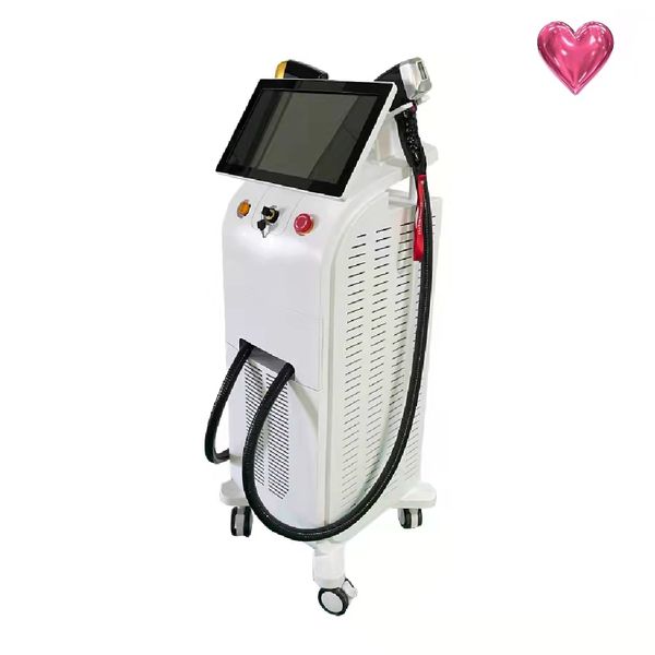 

new triple wavelength diode laser 808 755 1064nm professional hair removal machine laser, Black