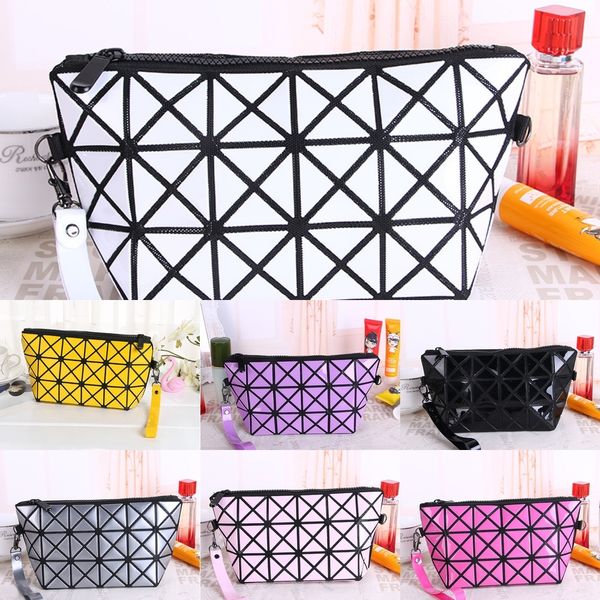 

zidvp korean-style folding storage diamond multi-functional cosmetic zipper jkrpm portable bag creative bagcosmetic bag storage bagbag hand