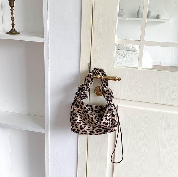

2020 women handbags purse small tote bag lady shoulder bags leopard girl underarm bags senior fashion