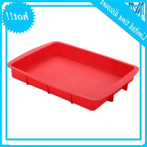 

1 pc non-stick square silicone cake pan bakken tools for baking heat resistant bread toast mal