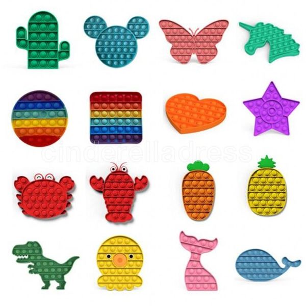 

among us push bubble fidget toys pop it autism special needs stress reliever helps relieve stress and increase focus soft squeeze toy hot