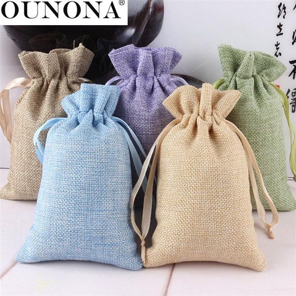 

сумки для белья garden 5шт благоприятная мешок drawstring для ounona украшения главная стороны крафт yxlsil garden_light
