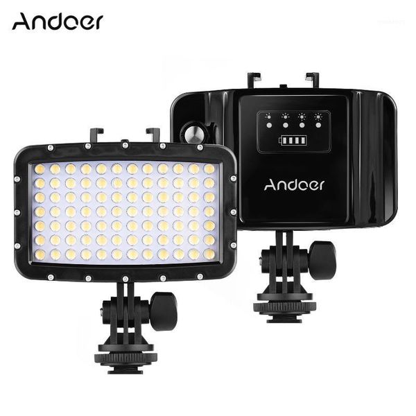 

w84 rechargeable sports camera diving light waterproof led video light for hero 8/7/6/5/4 and dslr cameras1