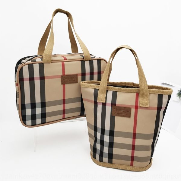 

zih4r 2019 new printed wash korean square waterproof portable cosmetic cosmetic bag storage nylon bag hdgw1