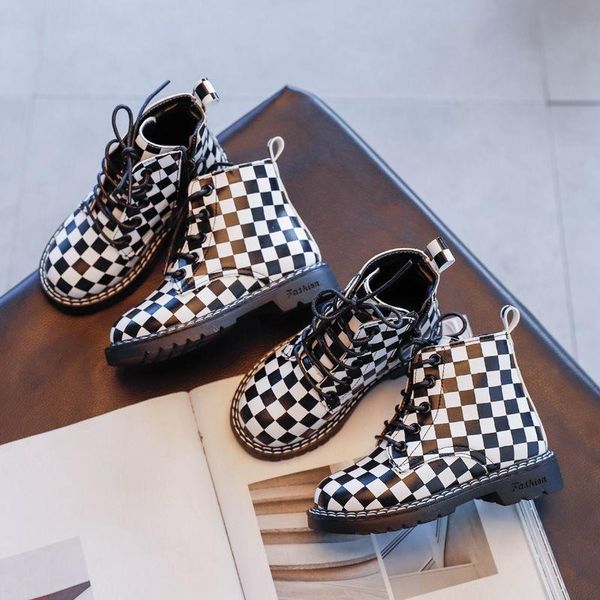 

boots wholesale genuine leather children motorcycle arrival baby girls shoes side zipper, Black;grey