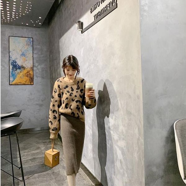 

fxtt5 2019 autumn fashion new short winter and skirt women's clothing autumn and winter fashionable qiu tall fashionable internet celeb, Gray