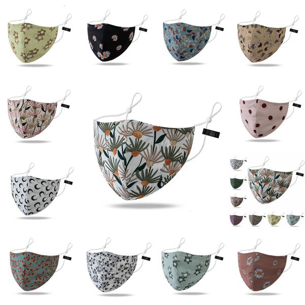 

designer fashion mask adjustable three dimensional cotton washable reusable face masks comfortable breathable facemask 5 nocak