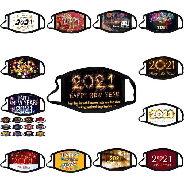 

face 2021 designer mask dhl shipping washable dust and haze mouth masks happy new year black red white facemask 6 n2ywy