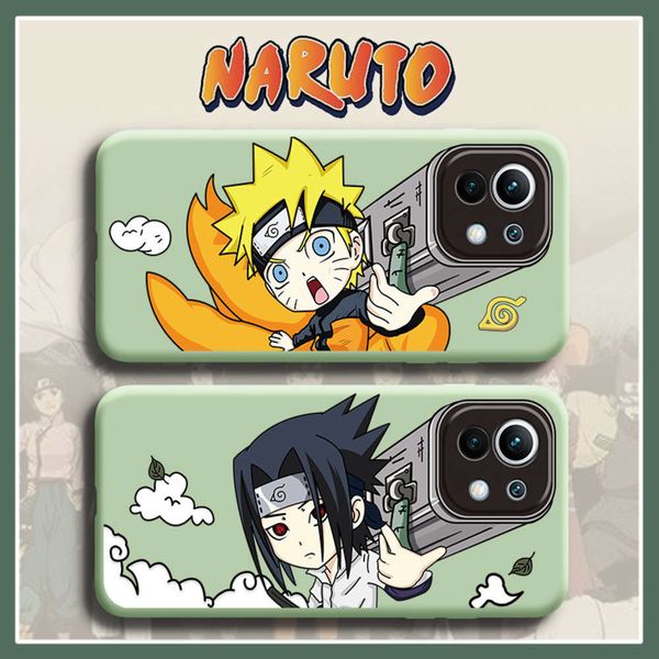 

bgrf11 mobile phone case creative cannon japane and korean anime naruto mi11 anti falling silicone personality men's and women's c