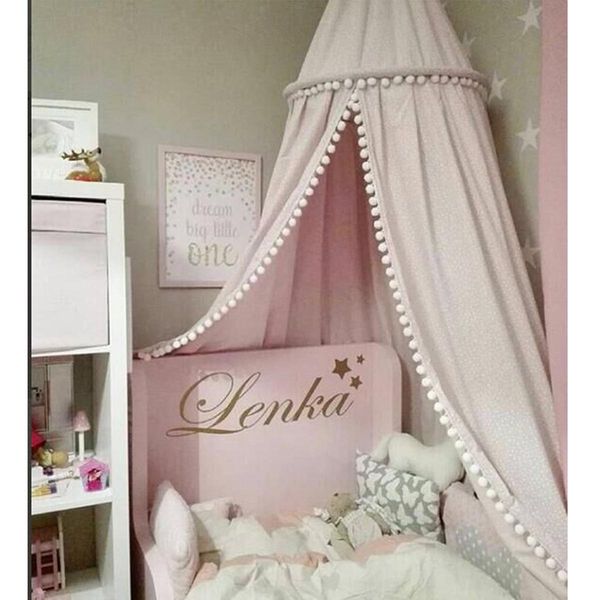 

навес крытый bed net decor замок круглый играть москито открытый висячие дети for baby princess d40 купольная хлопок палаточных главная yxlw
