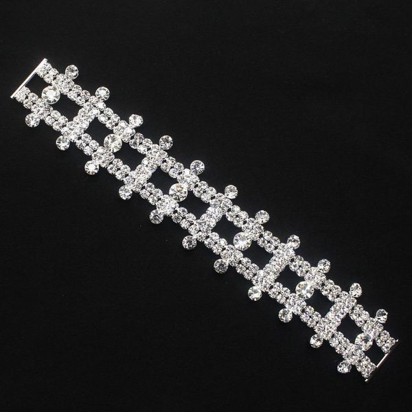 

zmasey стразы бикини пряжки 2pcs 165мм шитье одежда бодибилдинг конкуренции декор аксессуары металлические цепи купальники sqcqgu, Black