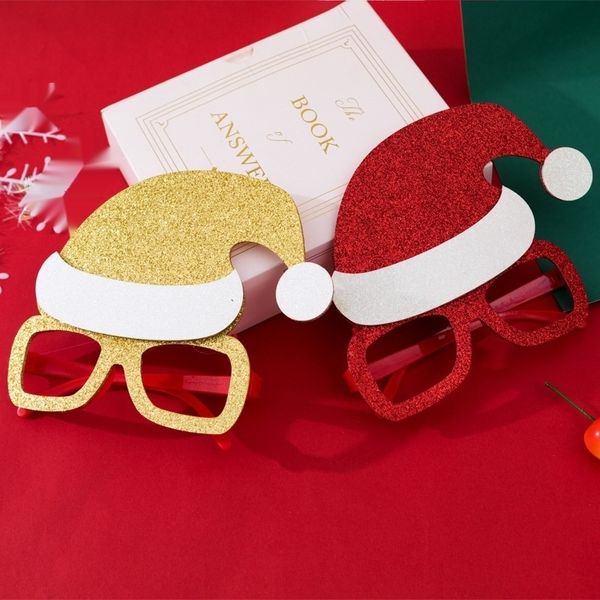 

gpxkj sequin prop decoration curved hat plastic frame children's party dressing props decoration prop sequins glasses sequins curved se
