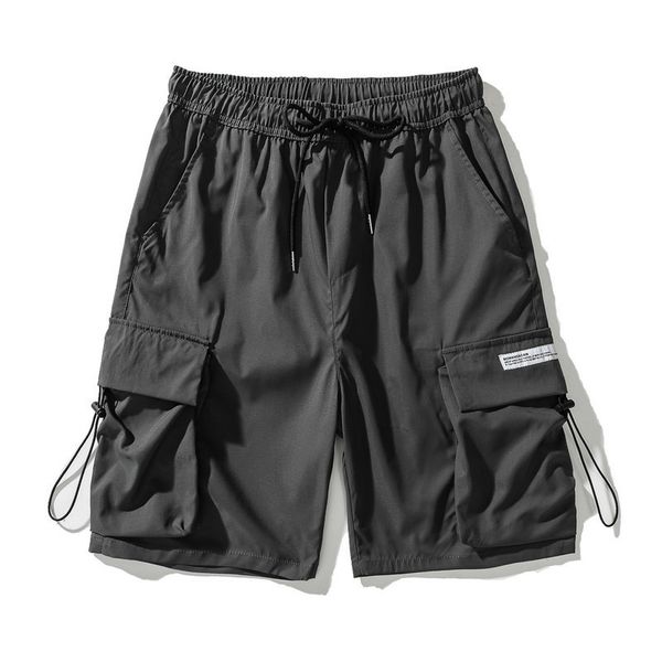

hombre 2020 summer mens japanese loose fitness men hip hop pants drawstring shorts high street clothing
