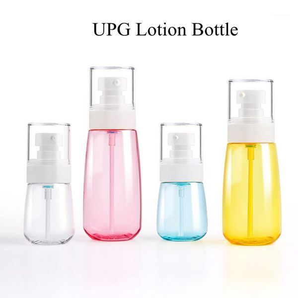 

storage bottles & jars 1pc 30ml 60ml 80ml 100ml upg lotion pump bottle plastic cosmetic refillable travel lotion1