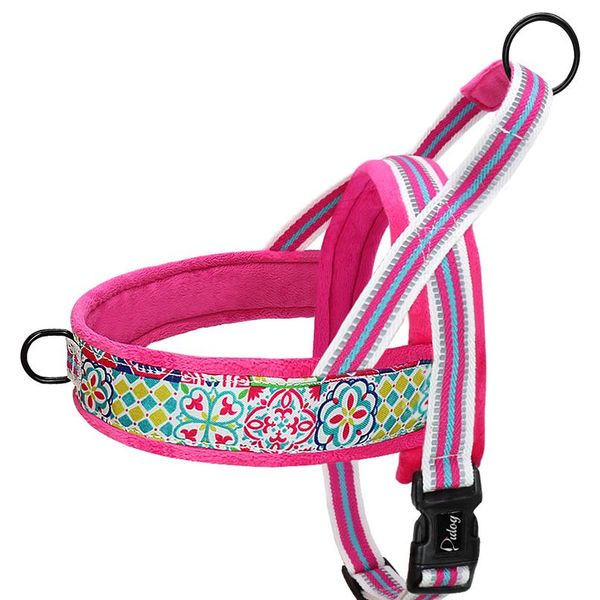 

dog harness vest no pull nylon reflective puppy harnesses for small medium large dogs adjustable outdoor walking pet har bbykcc