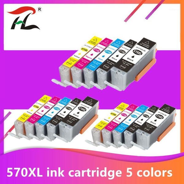 

ink cartridges ylc pgi-570xl pgi570 570xl pgi-570 cli-571 compatible cartridge for canon pixma mg5750 mg5751 mg5752 mg5753 mg6850 printer1