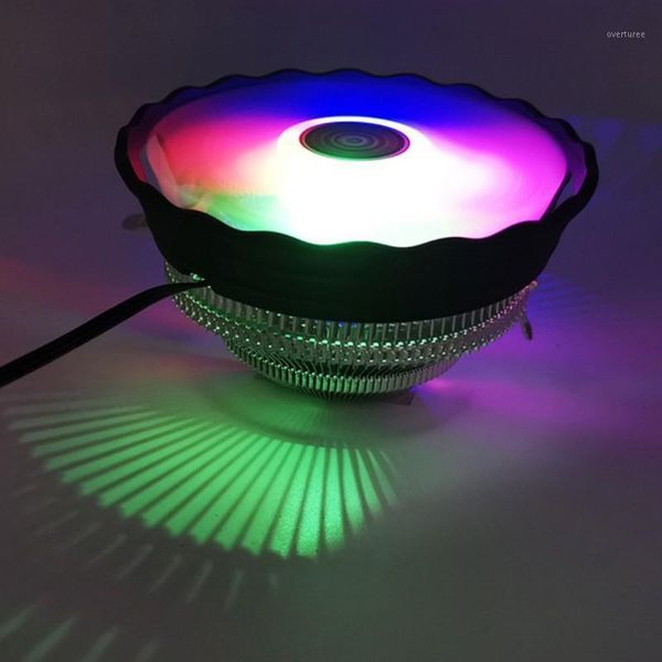 

2020 cpu cooler led air heatsink intel pc processor deskcooling fan for intel lga1156 / 1155/1151/1150/7751