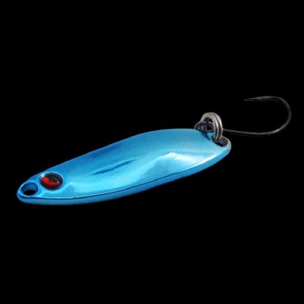 

gobygo 3.5cm 3g fishing tackle bait fishing metal spoon lure bait for trout bass spoons small hard sequins spinn qyldrr