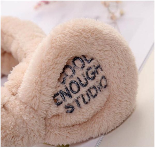 

q cute bunny ears makeup hairband turban soft coral velvet headbands for women female hair accessories qylfuc