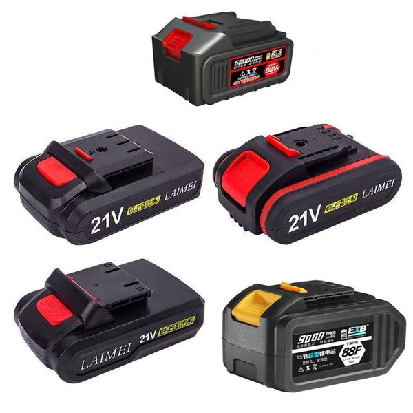 

large capacity lithium battery cordless drill battery 18v 21v18650 accessories electric screwdriver special