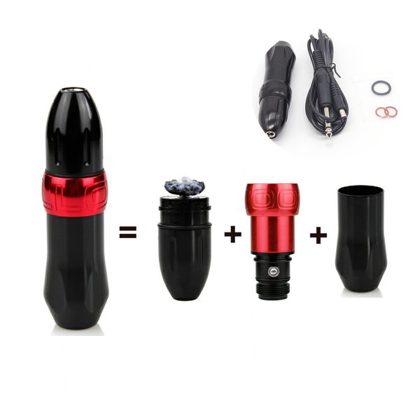 

professional tattoo pen tattoo rotary machine gun mabuchi motor strong quiet tattoo supply makeup pen additional grip s m l