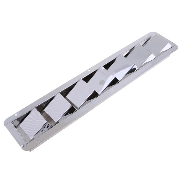 

stainless steel 7 slot air vent ventilation grill walls doors caravans boats
