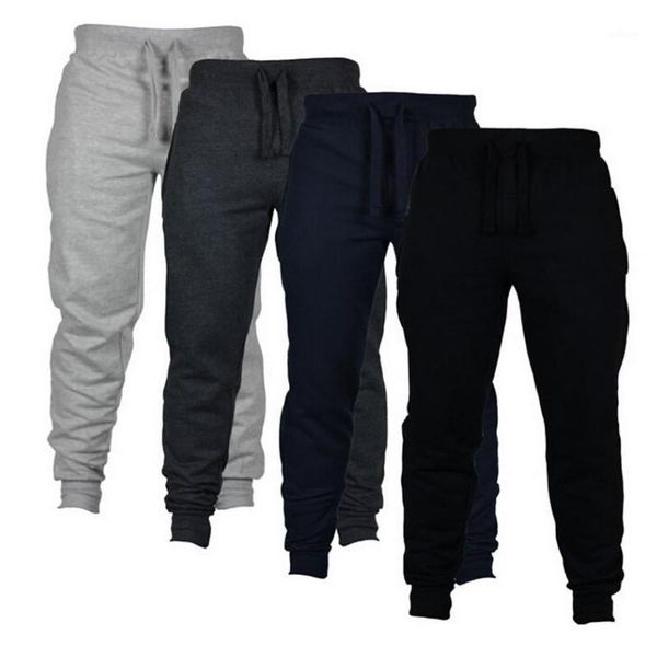 

mens joggers casual pants fitness men sportswear tracksuit bottoms skinny sweatpants trousers black gyms jogger track pants1