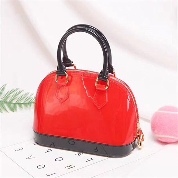 

lady's pvc shell bags girls fashion shoulder bags woman's brand new messenger bag teenagers candy colors purse bag smt119-1