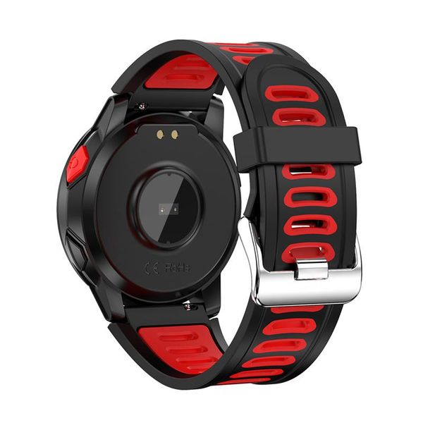 

l6 smart watch full touch водонепроницаемый спорт smartwatch фитнес сердцетеры трекер женщины мужчины умные часы для ios android телефоны jl