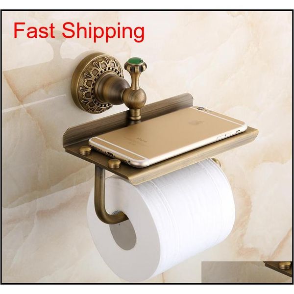 

european antique paper holder bathroom toilet tissue holder with mobile shelf brass copper ro qylppo toys2010