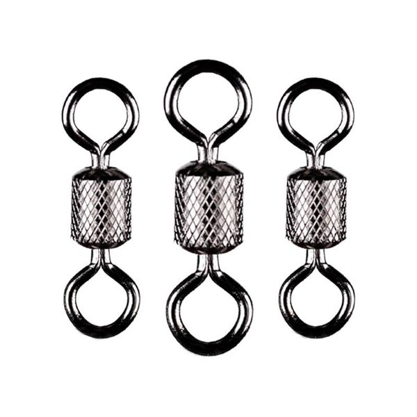 

50pcs / серия шарика подшипника рыбалка вертлюги накатки соединитель шаровой подшипник поворотная с безопасности оснастки solid роллинг коль